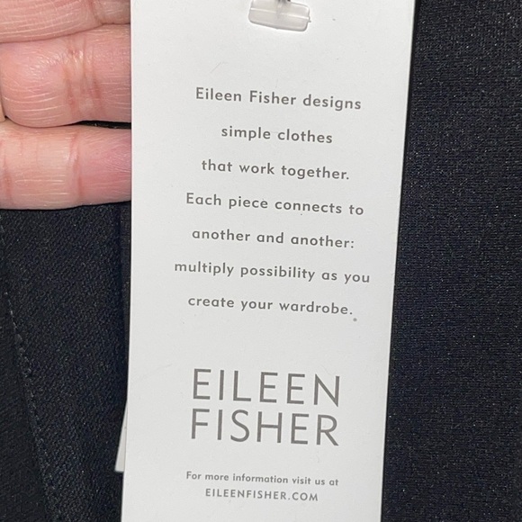 NWT Eileen Fisher High back long jacket. Size 2X - Picture 6 of 10